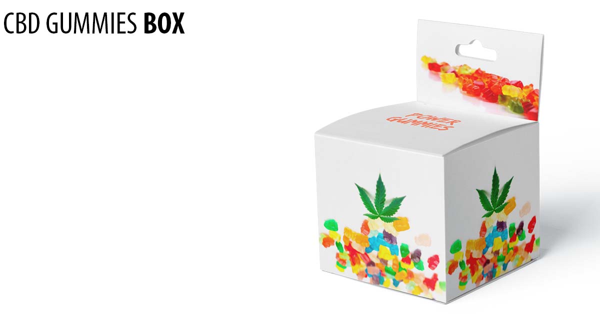 Custom Gummies Box | CBD gummies boxes | Pro Custom Box